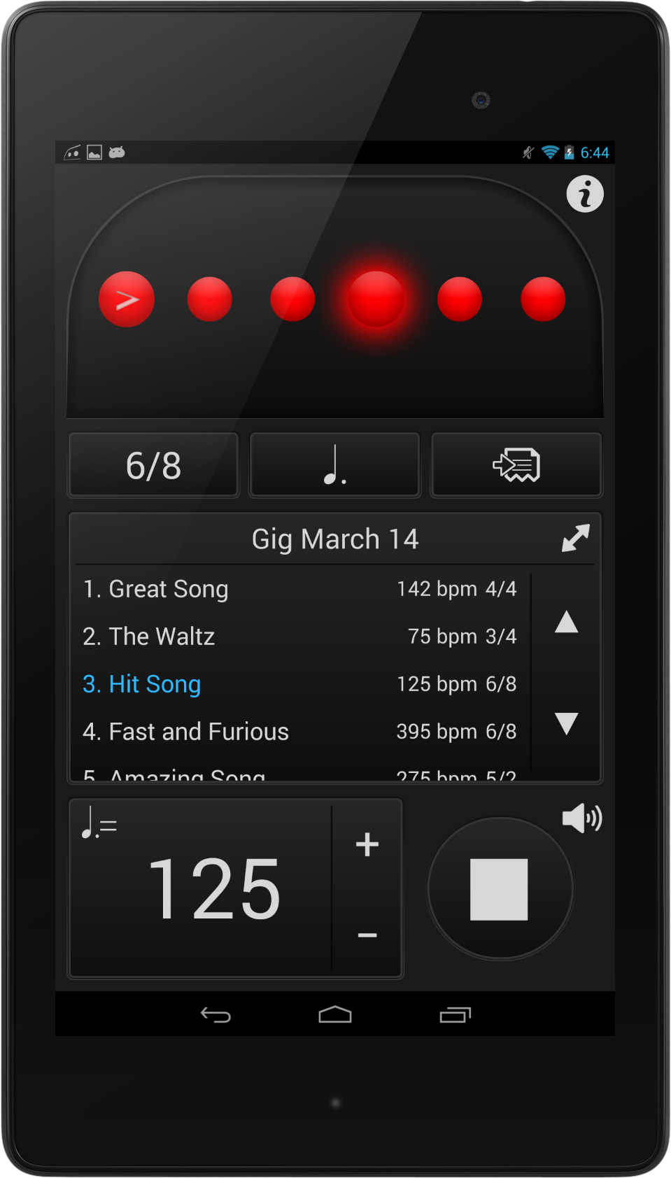 Frozen Ape Refreshes Leading Android Metronome App, Adds Features and Lite Version